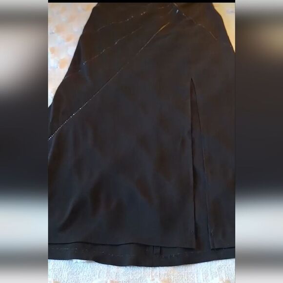 XL Nicole Bakti maxi skirt rhinestone detail, party night - Picture 16 of 16